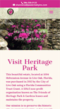 Mobile Screenshot of heritageparkandgardens.com